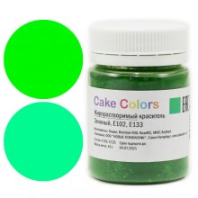 Краситель жирорастворимый Зеленый Cake Colors, 10г